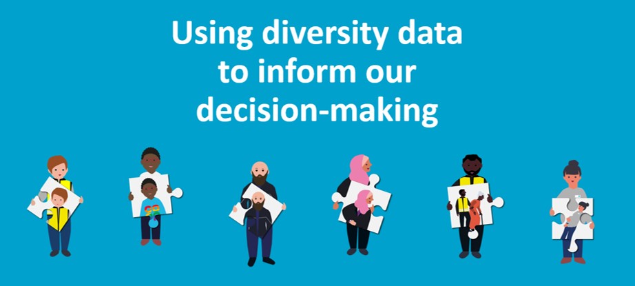 Using diversity data to inform our decision making
